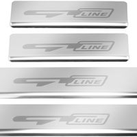 Listwa progowa KIA PICANTO MK3 GT LINE Stal nierdzewna 304 połysk 4szt