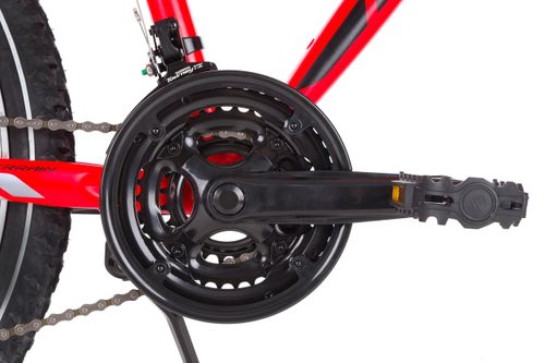 Rower 24 KANDS MASTER DUAL 14,5" czerwony mat na Arena.pl