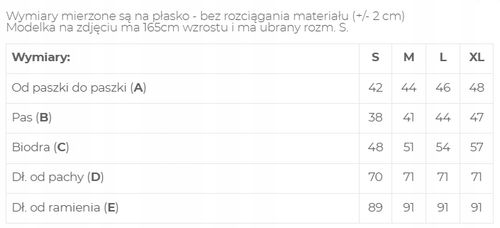 SUKIENKA DAMSKA OKAZYJNA TRAPEZOWA MIDI Z RĘKAWEM S na Arena.pl