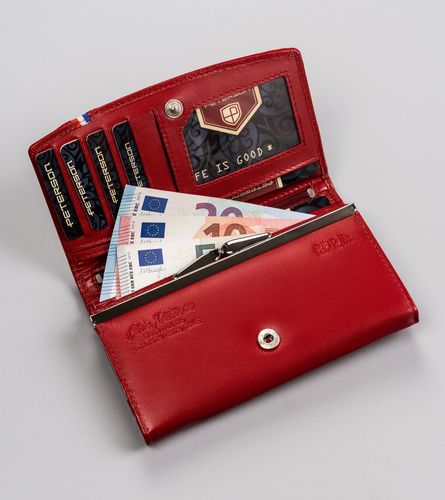 duży portfel damski z systemem rfid protect - peterson na Arena.pl