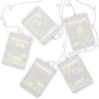 LEDPL/AH/CHRISTMASCITY/RECT/SET/5PCS