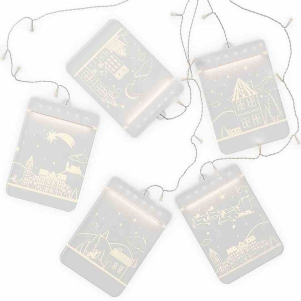 LEDPL/AH/CHRISTMASCITY/RECT/SET/5PCS zdjęcie 1