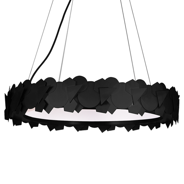 LAMPA WISZĄCA SOHO BLACK 24W LED zdjęcie 3
