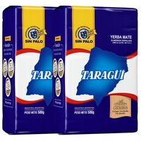Yerba Mate TARAGUI sin palo despalada 1kg GIGA pobudzenie