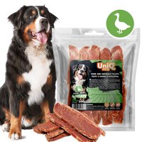 Przysmak dla psa z kaczki 500g filet z kaczki dla psa z chrząstką Uniq Pets
