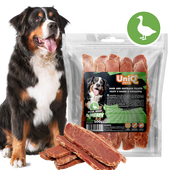 Przysmak dla psa z kaczki 500g filet z kaczki dla psa z chrząstką Uniq Pets