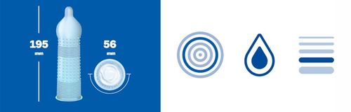 Prezerwatywy Durex PLEASUREMAX 12 z prążkami wypustkami na Arena.pl