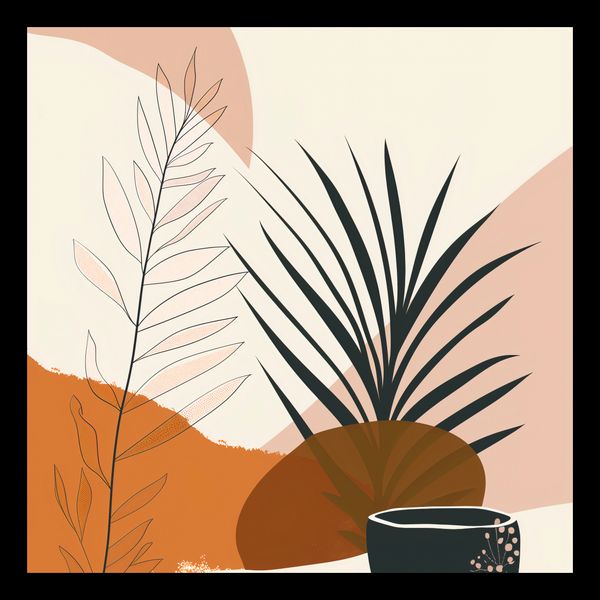 Plakat 20x20cm Harmonia Zen zdjęcie 2