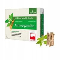 ASHWAGANDA * 60 TABLETEK /COLFARM/ WYCIĄG Z ASHWAGANDHY .