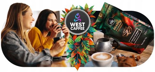 Kawa ziarnista Brazylia 1kg Świeżo Palona - 100% Arabica - Monte Carmelo na Arena.pl