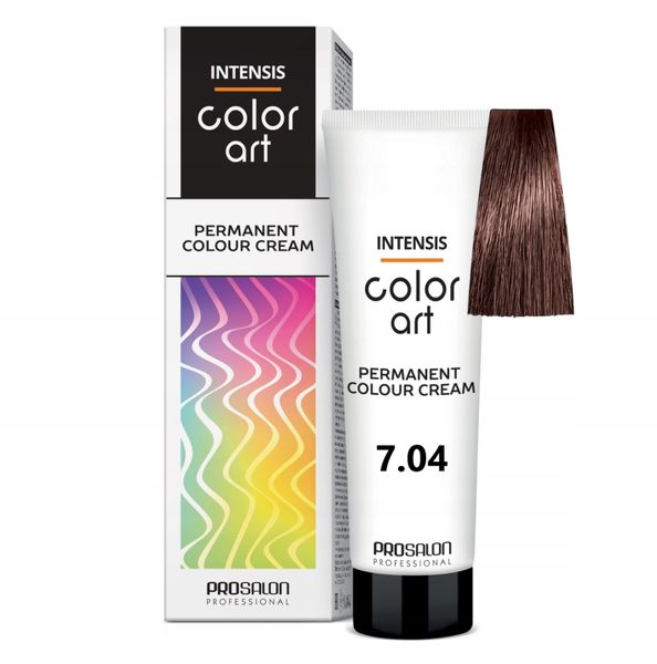 CHANTAL COLOR ART Farba do włosów 7,04 - 100ml zdjęcie 1