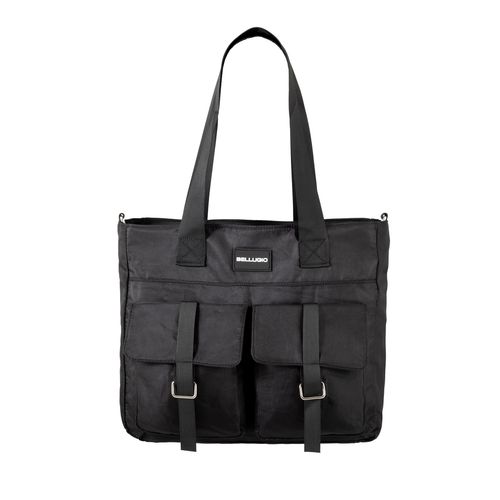 torba na zakupy z mikrofibry bellugio czarna na Arena.pl