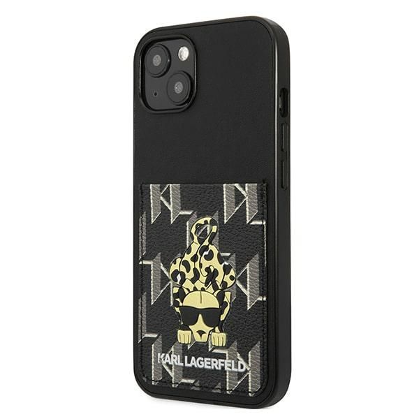 Etui Karl Lagerfeld do iPhone 15, iPhone 14, iPhone 13, Czarny zdjęcie 2