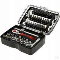 Zestaw Kluczy Nasadowych Mini 1/4” 45 ele.
