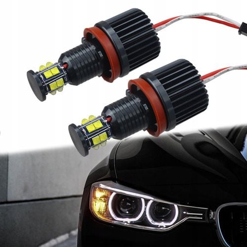 RINGI BMW MARKER LED 240W H8 E60 E61 E90 E70 x5 x6 na Arena.pl