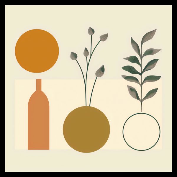 Plakat 50x50cm Symfonia Równowagi zdjęcie 2