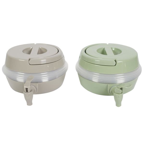 Składany pojemnik na napoje 5,5L zielony zdjęcie 5