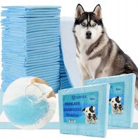 PODKŁADY HIGIENICZNE CHŁONNE MATY DO PRZEWIJANIA MATA 60x90 100 SZT DLA PSA