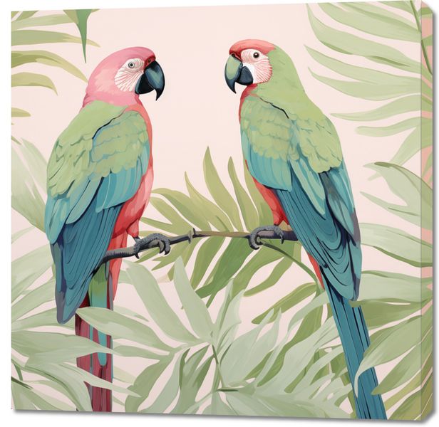 Obraz 100x100cm Dialog Ara zdjęcie 1