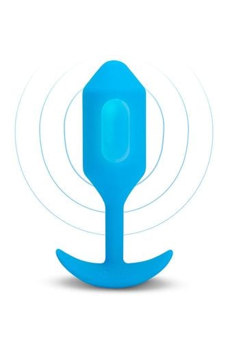 korek analny vibrating snug plug 3 blue b-vibe na Arena.pl