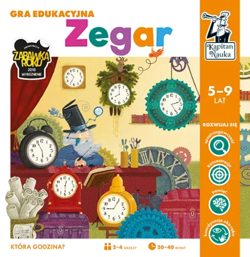 Gra edukacyjna. Zegar na Arena.pl
