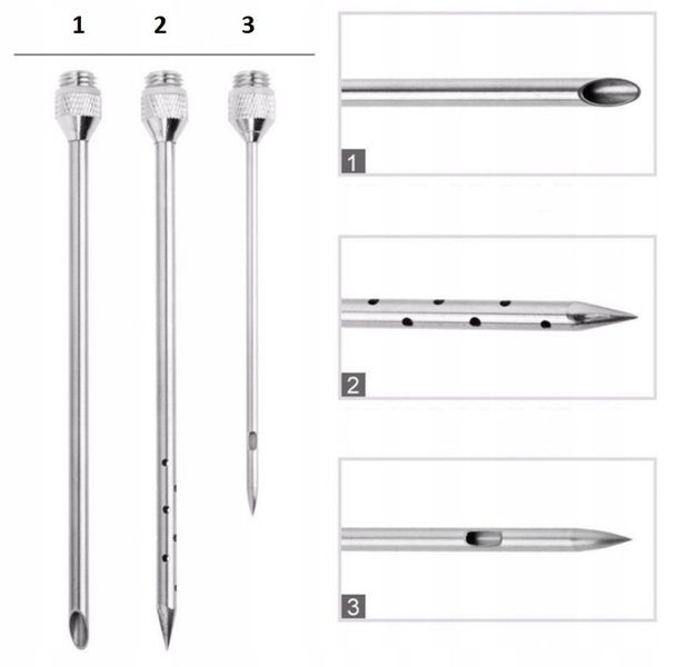 Strzykawka do PEKLOWANIA Natrysku Mięsa MARYNATĄ NASTRZYKIWARKA Stal 3 IGŁY zdjęcie 10