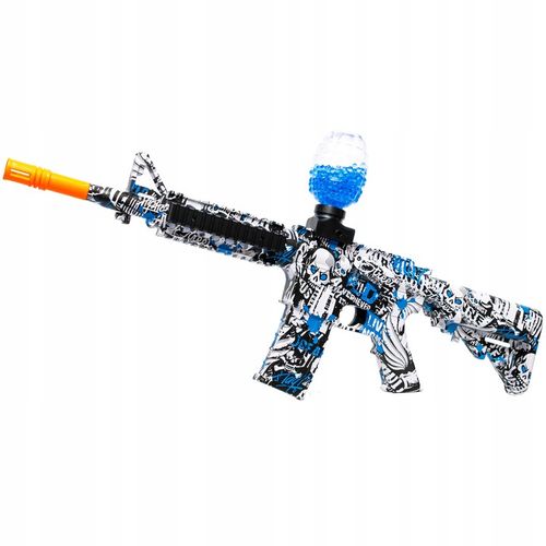 KARABIN AUTOMATCZNY PISTOLET NA KULKI ŻELOWE WODNE BEZPIECZNY DUŻY ZESTAW na Arena.pl