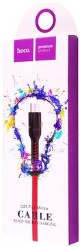 Kabel micro USB Hoco U31 SUPER mocny nylonowy 1.2m na Arena.pl