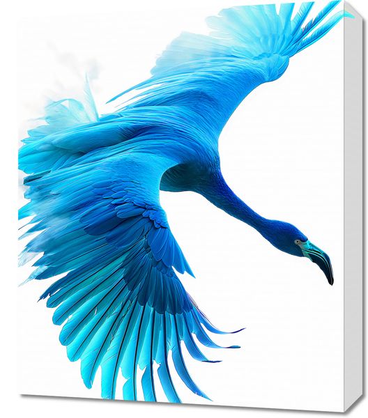 Obraz 50x60cm Błękitny Lot zdjęcie 1