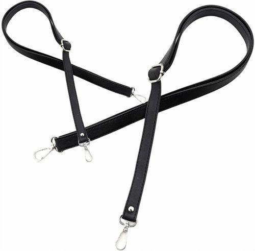 Pasek Regulowany Do Torby Torebki Skórzany Czarny na Arena.pl