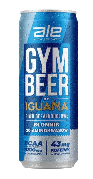 Piwo Bezalkoholowe GYM Beer 330 ml - Iguana zdjęcie 1