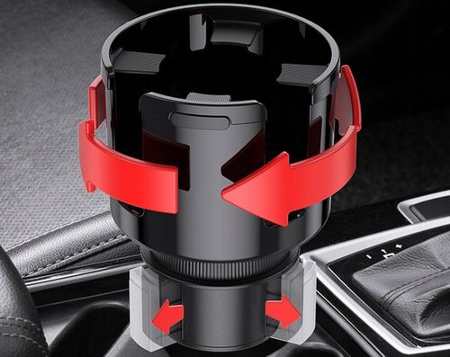 Uchwyt na Kubek do Samochodu Auta Telefon Napoje Butelki Kawę Puszkę Cup na Arena.pl