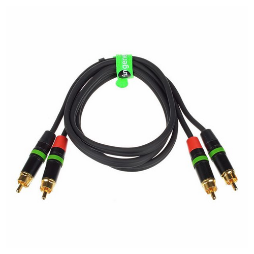 Kabel przewód audio sygnałowy 2x RCA Cinch Stereo 2 m Fun Generation CIN 2 na Arena.pl