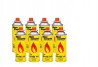 GAZ do KUCHENKI PALNIKA NABÓJ KARTUSZ GAZOWY x 8