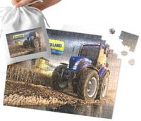 PUZZLE - TRAKTOR CIĄGNIK WZORY DLA MAŁYCH ROLNIKÓW 24el + WORECZEK