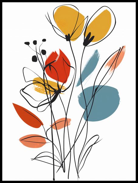 Plakat 60x80cm Ogród przy Lecie zdjęcie 2