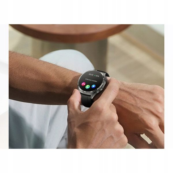 SMARTWATCH ZEGAREK CIŚNIENIOMIERZ EKG GLUKOZA GLIKEMIA HRV ROZMOWY MENU PL zdjęcie 6