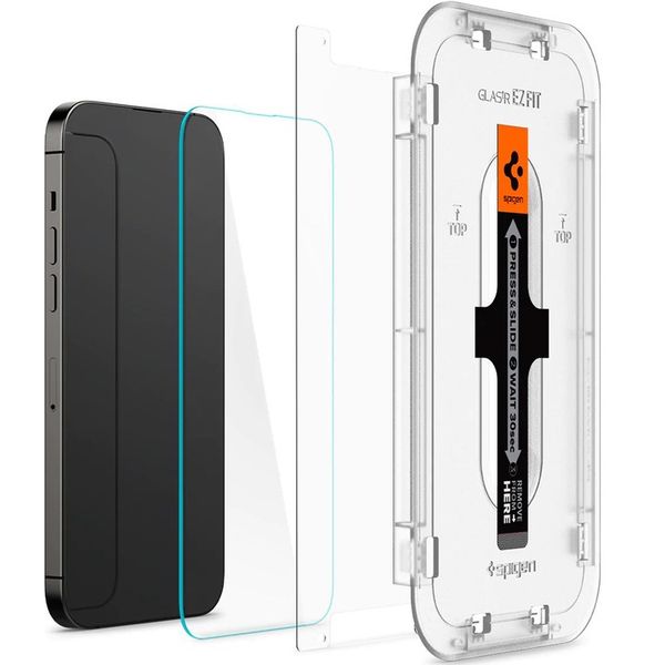 Szkło hartowane na ekran do iPhone 14 Pro, Spigen zdjęcie 13
