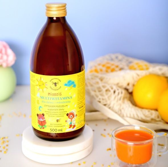 Multiwitamina Miodziś 500 ml zdjęcie 3