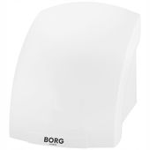 Automatyczna suszarka do rąk 2000W Borg Mistral Biała Mocna Cicha