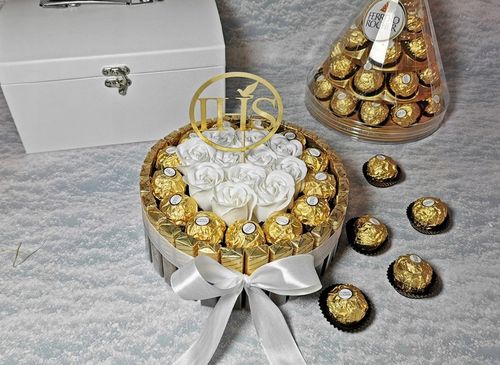 Prezent Na Komunię Dla Dziewczynki Pamiątka Od Chrzestnej Chrzestnego na Arena.pl