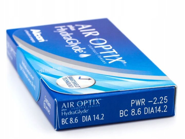 AIR OPTIX plus HydraGlyde 3szt b -1,50 8.6 zdjęcie 2