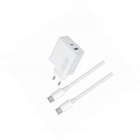 Szybka ładowarka 45W z długim kablem 2m 2 wejścia do Xiaomi Mi 11 Lite