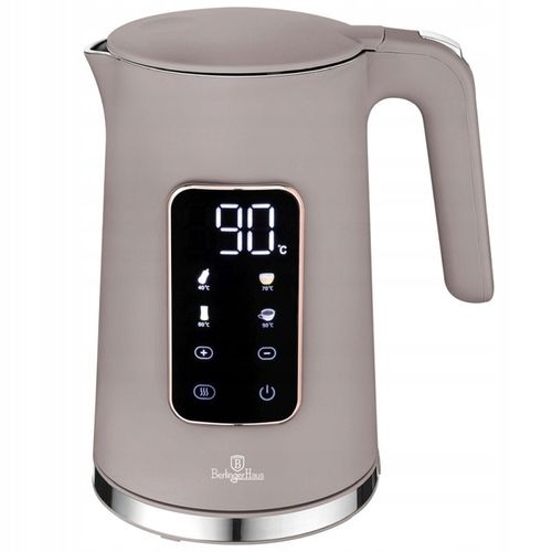 Czajnik elektryczny z regulacją temperatury cyfrowy 1,7 l Taupe Collection na Arena.pl