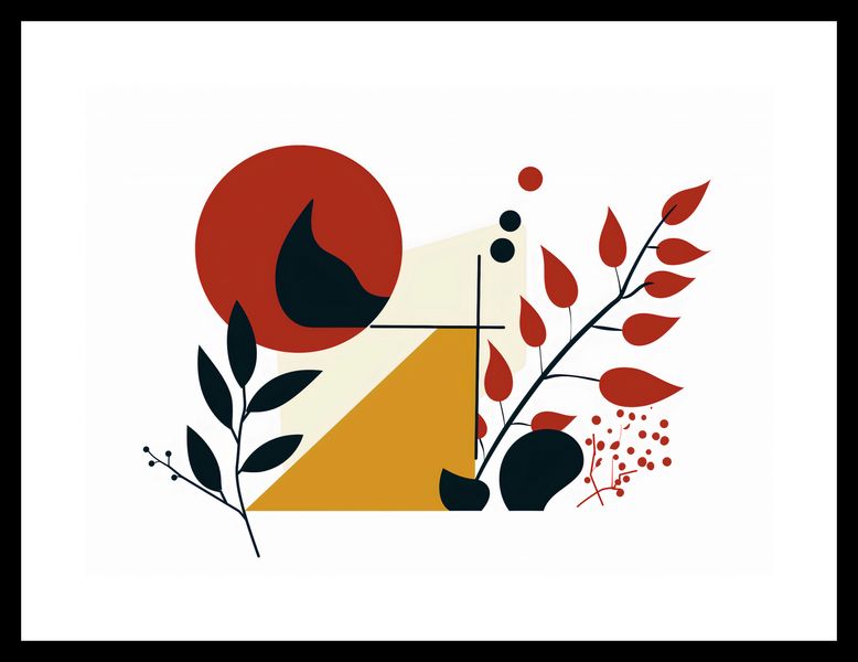 Plakat 35x25cm Ogień i Flora zdjęcie 3