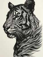 Plakat 15x20cm Tygrysi Gwizd