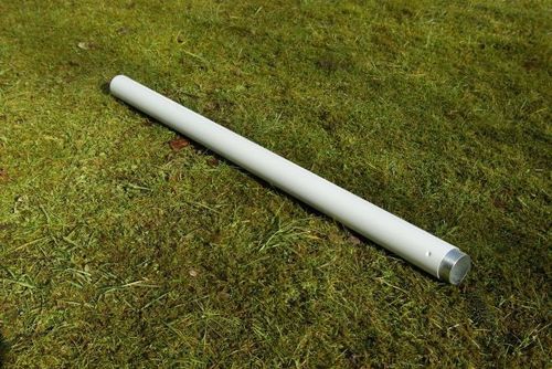 Parasol ogrodowy Garth biały z korbką 4 m na Arena.pl