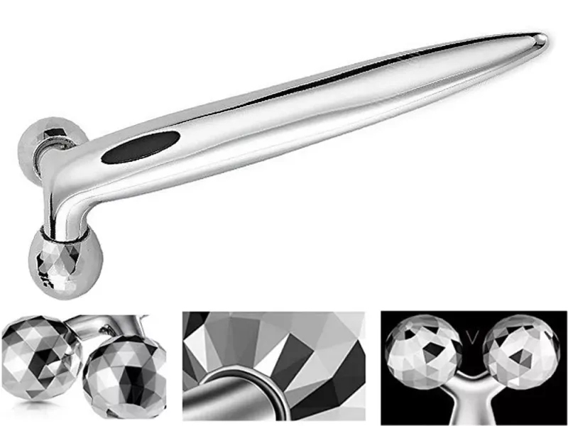 Masażer do ciała twarzy obrotowy 3d ujędrniający zdjęcie 3