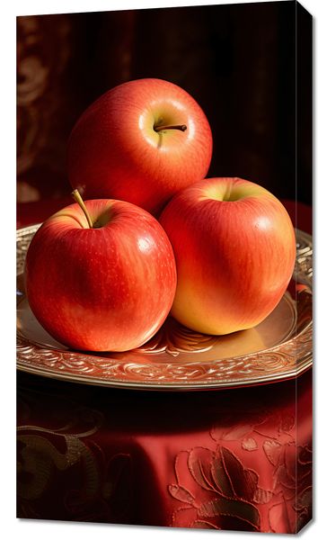 Obraz 50x90cm Rubinowe Ekscesy zdjęcie 1