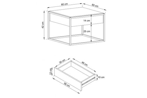 Ława NYTE 60 cm na Arena.pl